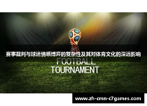赛事裁判与球迷情感博弈的复杂性及其对体育文化的深远影响