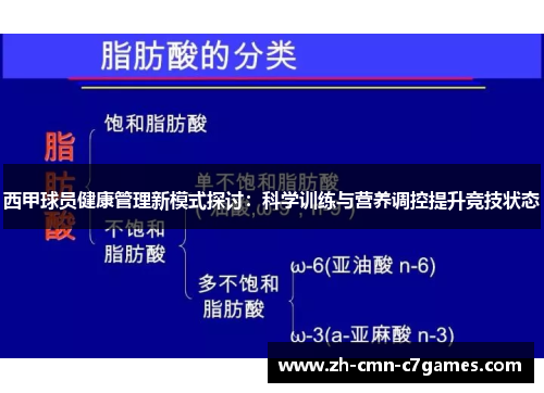 西甲球员健康管理新模式探讨：科学训练与营养调控提升竞技状态